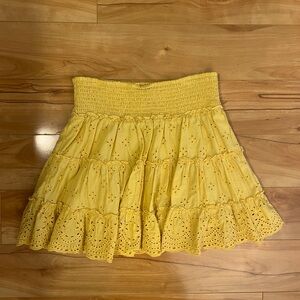 American Eagle yellow skirt - small